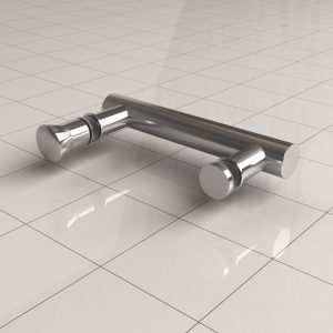 Deurgreep type 3 18,5 cm chroom