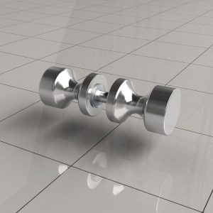 Deurknop type 3 chroom