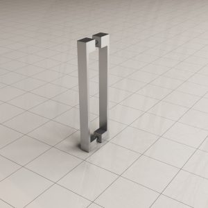 Deurgreep type 6 22,5 cm chroom