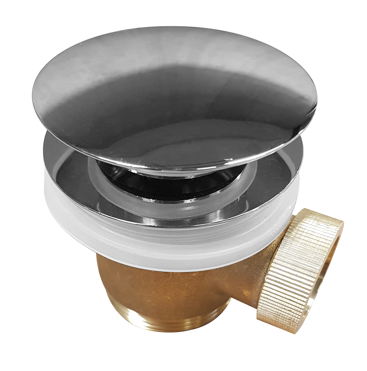 Caral clickwaste afvoerplug vrijstaand bad 1 1/2