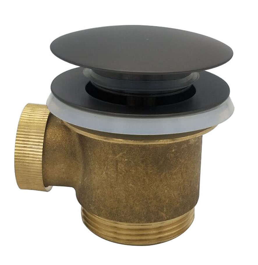 Caral clickwaste afvoerplug vrijstaand bad 1 1/2