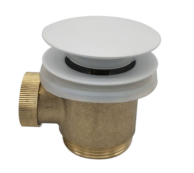 Caral clickwaste afvoerplug vrijstaand bad 1 1/2