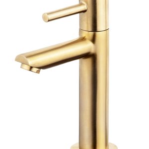 Caral Amador fonteinkraan XL Kiwa 1/2'' geborsteld messing PVD