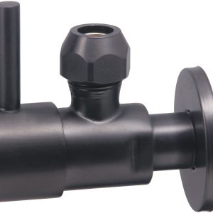 Minimal hoekstopkraan 3/8" x 3/8" of knel 10 mm gunmetal PVD