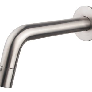 Caral Sophia fonteinkraan inkortbaar met muurbevestiging 1/2" geborsteld staal PVD