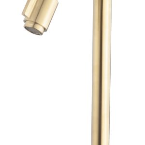 Caral Victoria fonteinkraan XL 1/2'' geborsteld messing PVD