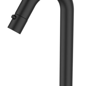 Metro fonteinkraan 1/2" mat zwart