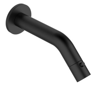 Metro fonteinkraan met muurbevestiging 1/2" mat zwart