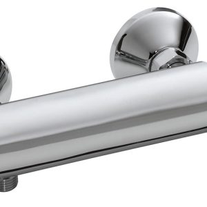 Universele thermostatische douchemengkraan 15cm chroom