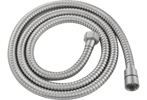 304 doucheslang metaal 150 cm geborsteld RVS