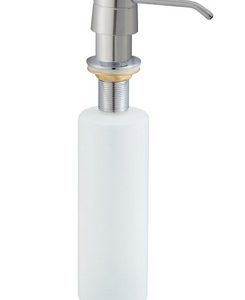 inbouw zeeppompje geborsteld staal kunststof fles 250ml