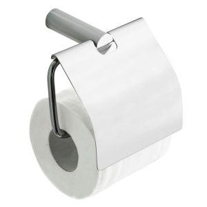 Ida toiletrolhouder met klep chroom