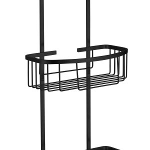 Domo doucherekje hangend mat zwart