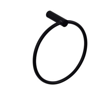 Ida handdoekring zwart