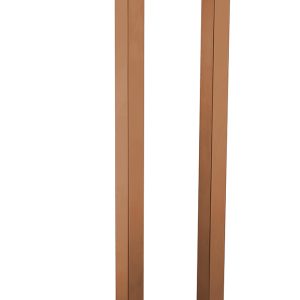 Loft handdoekrek 50 x 12.5 x 12.5 cm geborsteld brons koper PVD