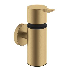 Alonzo zeepdispenser geborsteld messing PVD