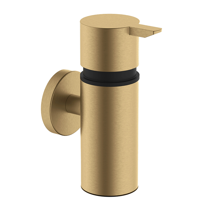 Alonzo zeepdispenser geborsteld messing PVD