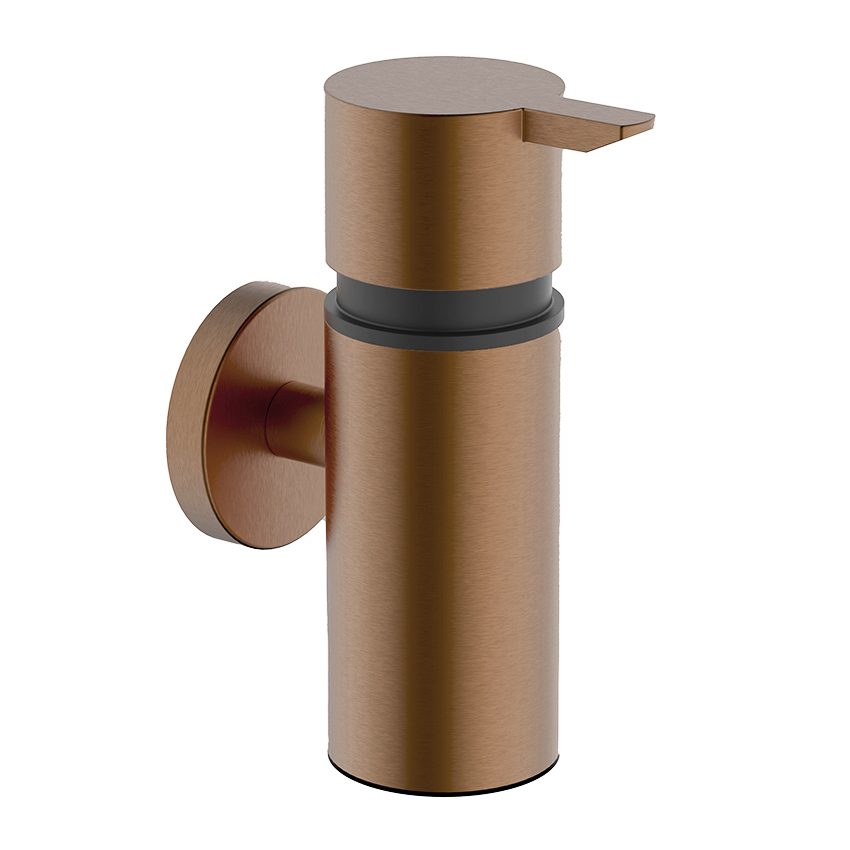 Alonzo zeepdispenser geborsteld brons koper PVD