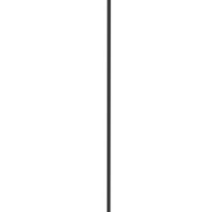 Alonzo vloerwisser met ophanghaak mat zwart