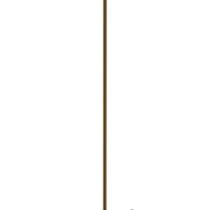 Alonzo vloerwisser met ophanghaak geborsteld brons koper PVD