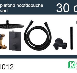 one-pack inbouwthermostaatset rond type 303 MZ (30cm)