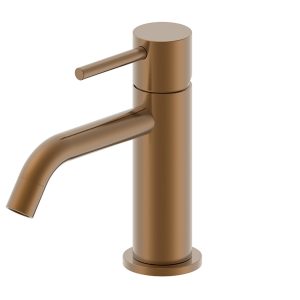 Style wastafelkraan geborsteld brons koper PVD