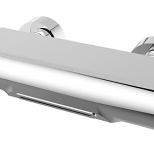 Style thermostatische badmengkraan waterval cooltouch chroom