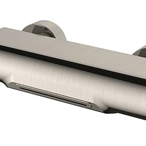 Style thermostatische badmengkraan waterval cooltouch geborsteld staal PVD