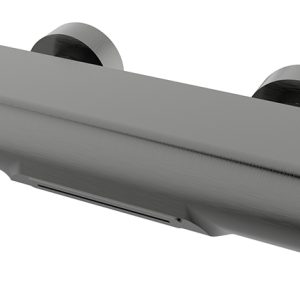 Style thermostatische badmengkraan waterval cooltouch gunmetal PVD