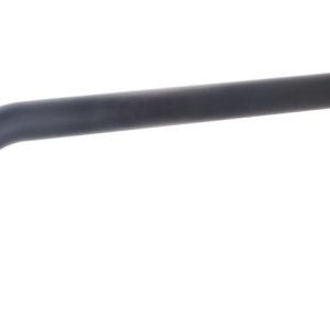 Slim 18mm uitloop rond 30cm 1/2'' mat zwart