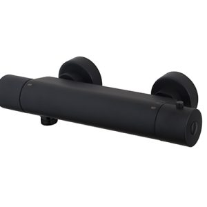 Eco Cool-Touch thermostatische douchemengkraan mat zwart