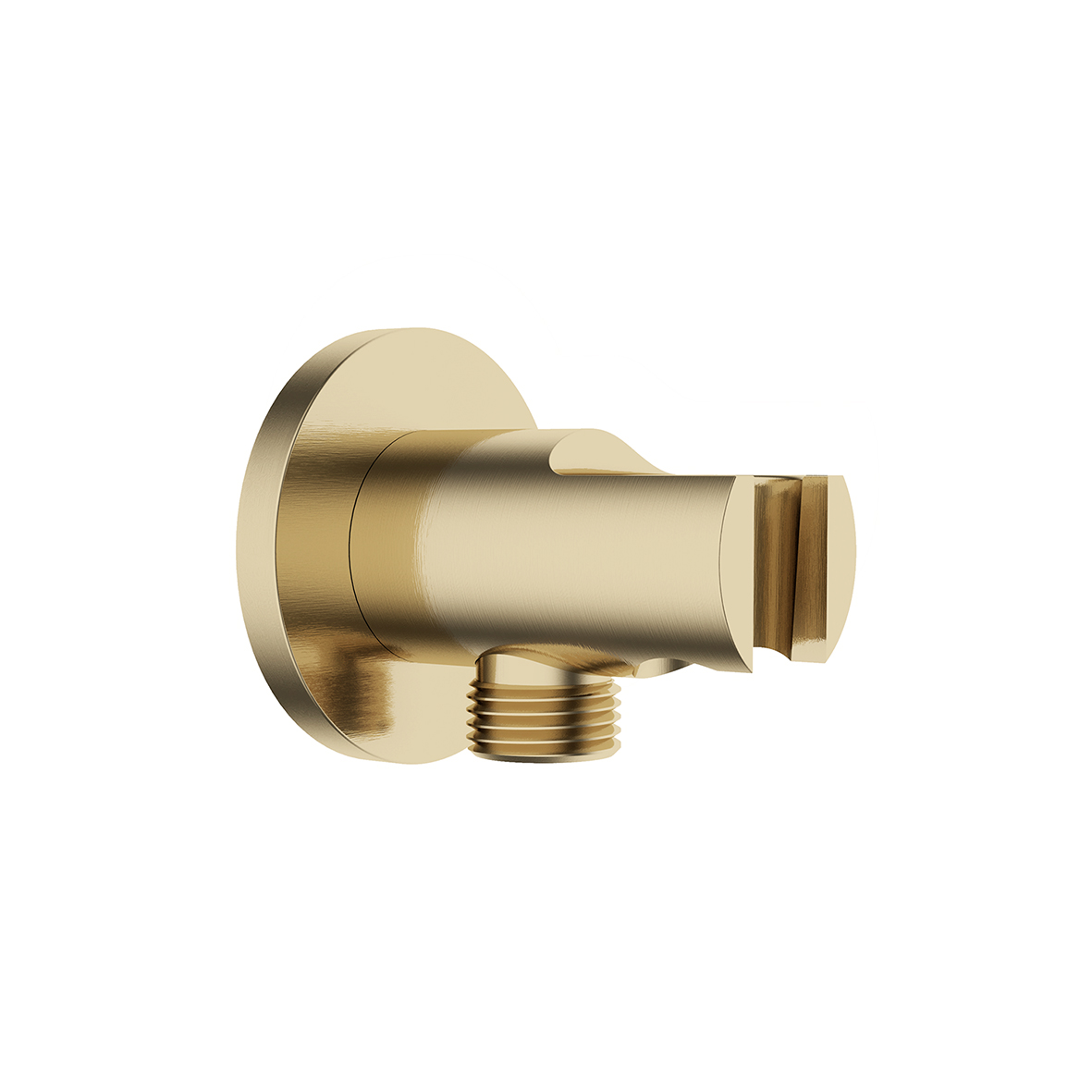 UniMatch wandaansluitbocht met handdouchehouder rond 1/2