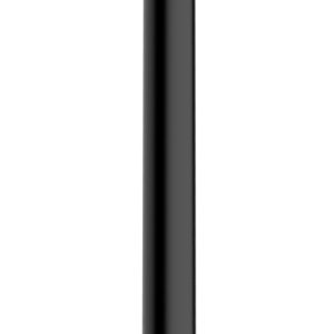 UniMatch douchearm met plafondbevestiging 20 cm mat zwart