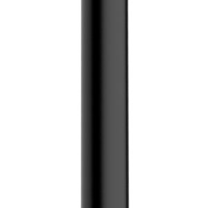 UniMatch douchearm met plafondbevestiging 15 cm mat zwart