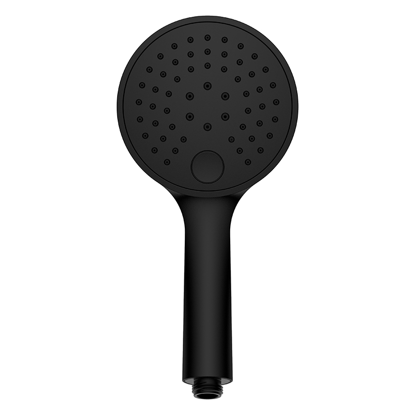 Rain handdouche 3 standen mat zwart