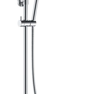 Ribbd thermostatische regendoucheset opbouw chroom