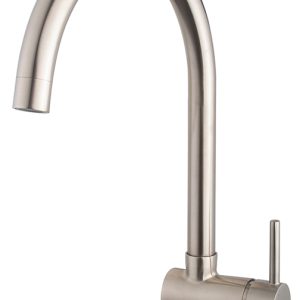 Caral keukenmengkraan geborsteld staal PVD