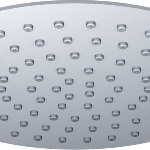 Ufo hoofddouche rond 20 cm chroom