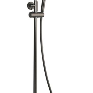 Sen eco thermostatische regendoucheset opbouw gunmetal