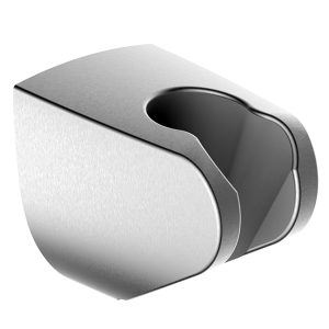 UniMatch wandhanddouchehouder kunststof geborsteld staal PVD