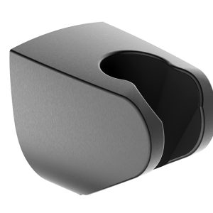 UniMatch wandhanddouchehouder kunststof gunmetal PVD