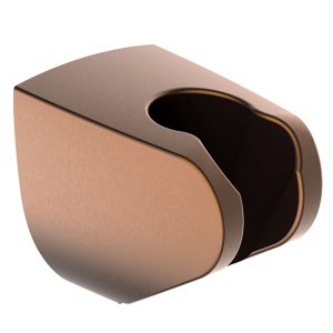 UniMatch wandhanddouchehouder kunststof geborsteld brons koper PVD