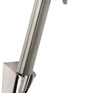 UniMatch Cadans handdoucheset met handdouche 3 standen Ã 8 cm, doucheslang en wandhouder kantelbaar geborsteld staal