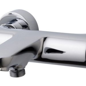 Caral thermostatische badmengkraan chroom