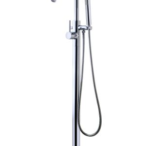 Caral badmengkraan vrijstaand chroom