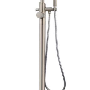 Caral badmengkraan vrijstaand geborsteld staal PVD