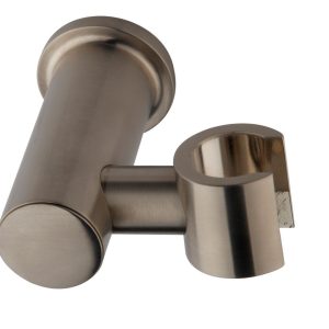 UniMatch wandhanddouchehouder kantelbaar geborsteld staal PVD