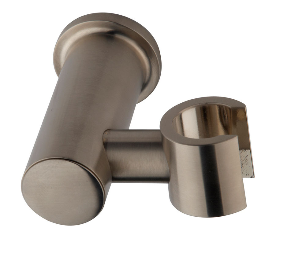 UniMatch wandhanddouchehouder kantelbaar geborsteld staal PVD