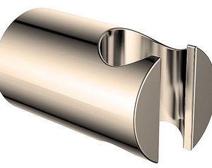 Wandhanddouchehouder geborsteld staal PVD