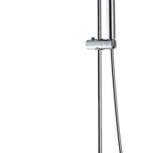 Caralda Eco thermostatische regendoucheset opbouw chroom